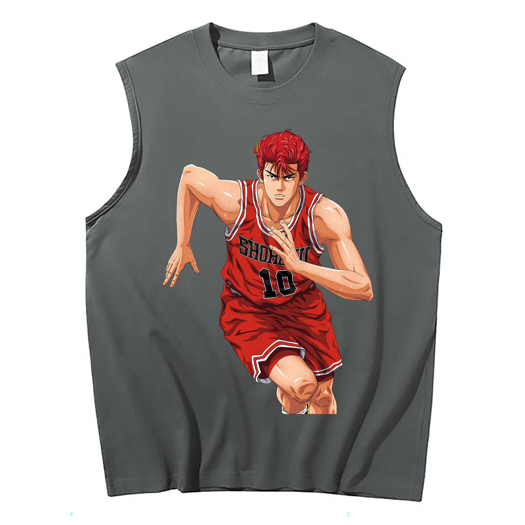 （画像用） SLAM DUNK／スラムダンク コットン100％タンクトップ（フロントプリント）